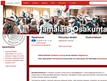 Tablet Screenshot of hamalais-osakunta.fi